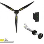 Three-blade FLASHBLACK right propeller (Pack Base)