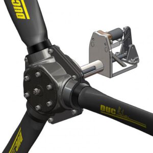 Three-blade FLASHBLACK right propeller (Pack Base)